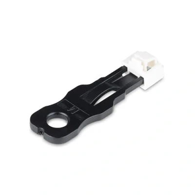 Image de StarTech.com Verrous de port RJ45, Lot 10, Couvercle Anti Poussière Bloqueur LAN avec clé blanc