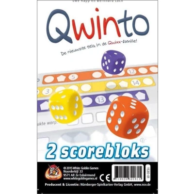 Afbeelding van Qwinto: Extra Scoreblokken (NL)