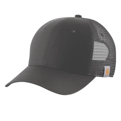 Afbeelding van Carhartt Canvas Mesh Back Cap Uniseks, zwart.