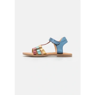 Afbeelding van Kickers Diamanto Sandalen marine/multicoloured voor kinderen, Maat: 33, Marine/multi coloured Leer