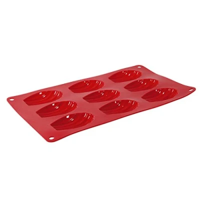 Afbeelding van Crealys 9 madeleines vorm in silicone 513006