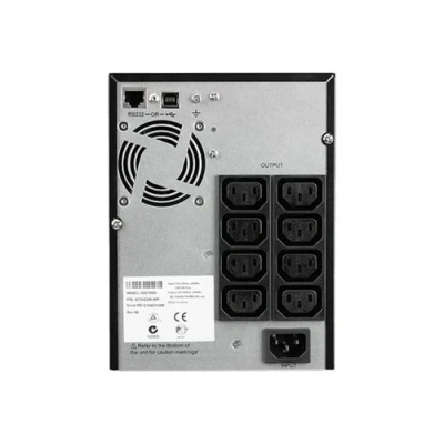 Afbeelding van Eaton UPS 5SC 1500 IEC Tower Line interactive 5SC1500I vermogen VA (8 10A stopcontacten) spanningsregeling (AVR) met display en USB interface (USB kabel meegeleverd) zwart