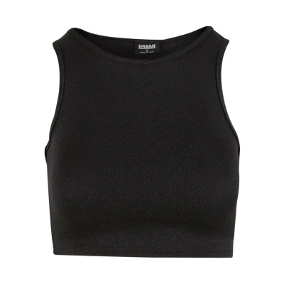 Afbeelding van Urban Classics Top, Dames, Maat: 5XL, Black