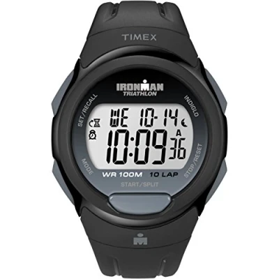 Afbeelding van Timex Ironman Essential 10 herenhorloge, zwart/zwart, T5K608
