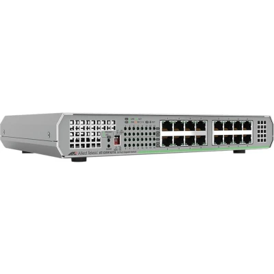 Afbeelding van Allied Telesis 16 port 10/100/1000TX unmanaged switch with internal Power supply EU Adapter