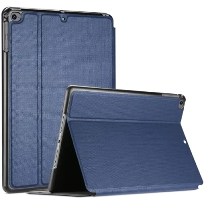 Afbeelding van ProCase Flip Case voor iPad 9,7 inch 6e generatie 2018 / 5e 2017 Air 2 1, beschermhoes Smart Cover 6 5 marineblauw