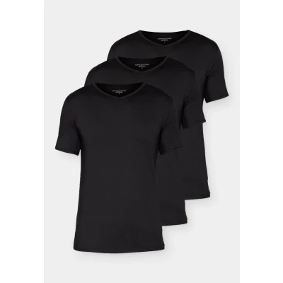Afbeelding van Tommy Hilfiger TEE 3 PACK Hemd, Heren, Maat: Medium, Black