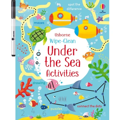 Afbeelding van Wipe Clean Activities Under the Sea