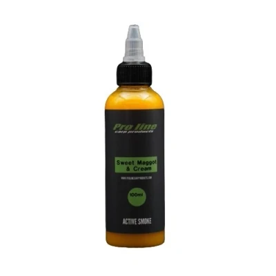 Afbeelding van Pro Line Active Smoke Liquid Sweet Maggot &amp; Cream (100ml) Boilie flavours