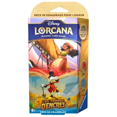 Image de Carte à collectionner Lorcana Ravensburger Disney Deck de démarrage Rubis Saphir