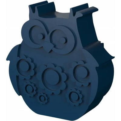 Afbeelding van Blafre Lunchbox Uil Donkerblauw