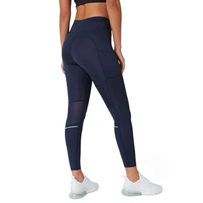 Afbeelding van TCA SuperThermal Legging met hoge taille, voor sport en hardlopen, performance leggings dames, Donkerblauw