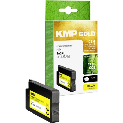 Afbeelding van KMP Inktcartridge Origineel Geel 1766,6009