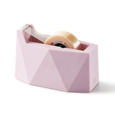 Afbeelding van Miquelrius Plakbanddispenser, rolhouder voor plakband en washi tape, kleur roze