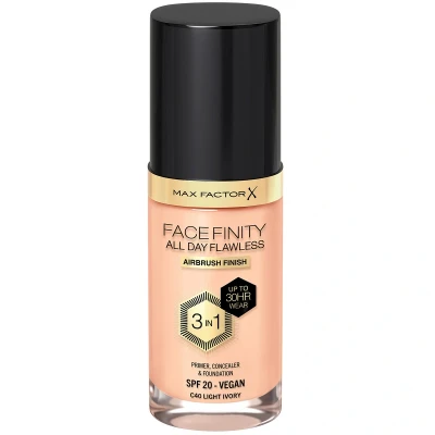 Afbeelding van 1+1 gratis: Max Factor Facefinity All Day Flawless Foundation C40 Light Ivory 34 ml