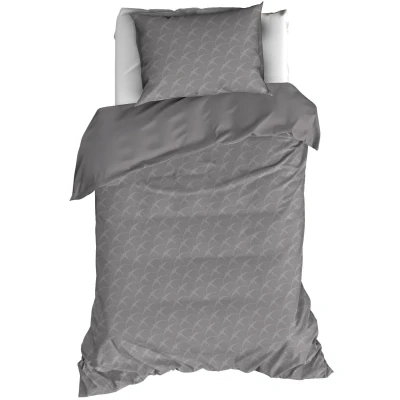 Afbeelding van De Witte Lietaer Dekbedovertrek Birds Eenpersoons 140 x 200/220 cm Flanel