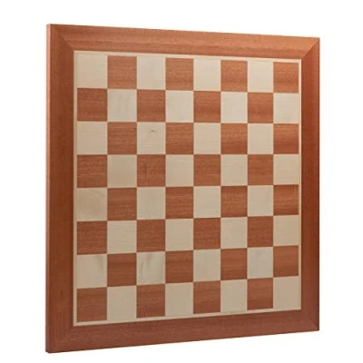 Afbeelding van Klassiek hoogwaardig houten Schaakbord Master of Chess Schoon bord 44 cm Professioneel mahonie Sycamore toernooi NO.4