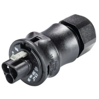 Afbeelding van Wieland 96.032.0153.1 Ronde connector Stekker, recht Totaal aantal polen: 3 1 stuk(s)