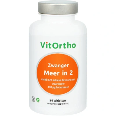 Afbeelding van Vitortho Meer in 2 zwanger 60 tabletten