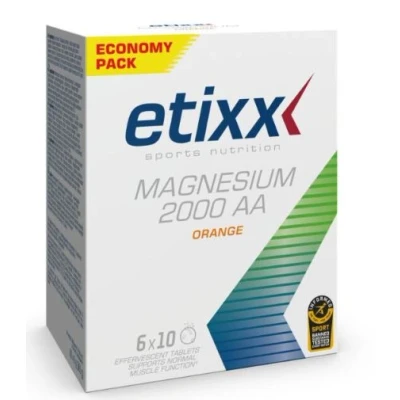 Afbeelding van Etixx Perfomance Magnesium 2000AA Orange 6x10Tabletten Tabletten
