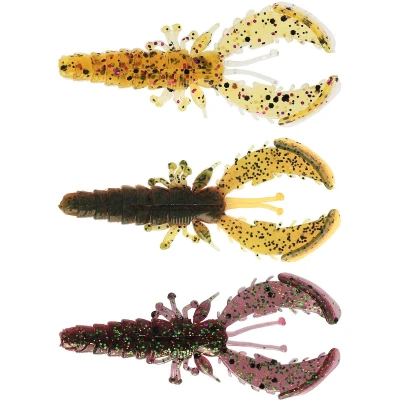 Afbeelding van Westin CreCraw Slim Creaturebait 5.5cm Clear Water Mix 22 (6 Stuks) Shad