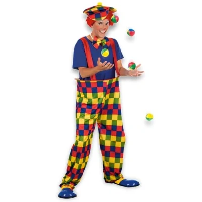 Afbeelding van Boland Kostuum Clown Bonbon (M/L) Volwassenen Circus