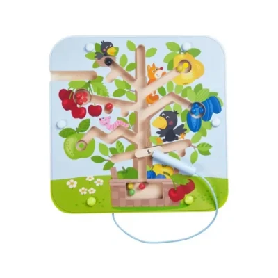 Afbeelding van HABA Magnetspiel Obstgarten Motorikspiel Bordspellen voor kinderen, Maat: One Size, Multi coloured