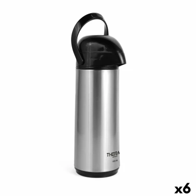 Afbeelding van Thermos ThermoSport Zilverkleurig 1 L (6 Stuks)