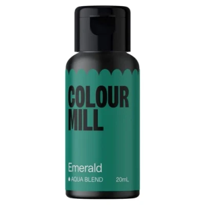 Afbeelding van Colour Mill Aqua Blend Voedingskleurstof op Waterbasis Emerald 20 ml