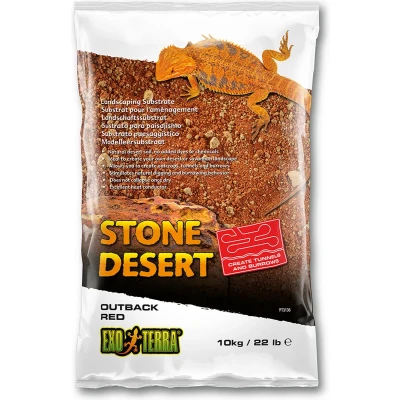 Afbeelding van Exo Terra Bodembedekking Reptielen Stone Desert Substraat Outback Red 10kg 42x30x7cm Rood 1st