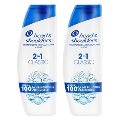Afbeelding van Head &amp; Shoulders Classic 2 in 1 anti roos shampoo, x 300 ml; tot 100% van de roos, klinisch bewezen; alle haartypes; dagelijks gebruik; verfrissend