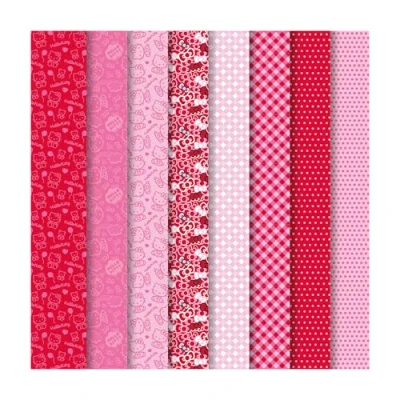Afbeelding van Making Couture Fabric Set kit Hello Kitty Pink Dress YourDoll PN 0179840