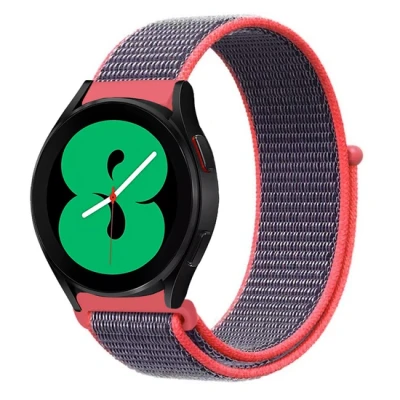 Afbeelding van Garmin Vivoactive 4 / 4L Sport Loop nylon bandje Magenta