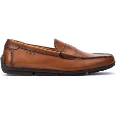 Afbeelding van Pikolinos Mocassins, Heren, Maat: 40, Light brown Leer