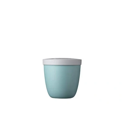 Afbeelding van Mepal Ellipse Snackpot 500 ml, praktische doos voor voedingsmiddelen, microgolfoven en diepvriesbestendig, geschikt de vaatwasmachine Nordic Green