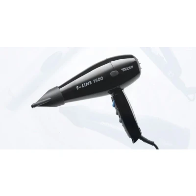 Afbeelding van Tondeo E Line 1500 Föhn zwart Haibu by Kapperskorting.com