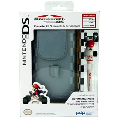 Afbeelding van Super Mario Kart character kit pour 3DS : Housse + Stylet gris