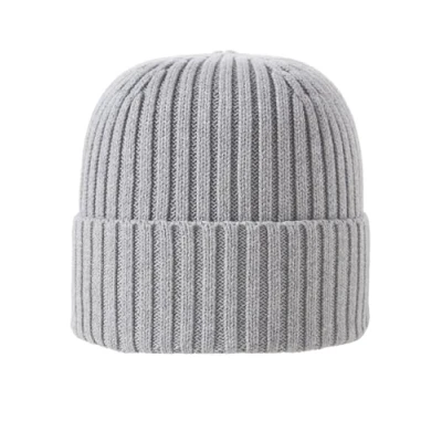 Afbeelding van Jack &amp; Jones Muts, Heren, Maat: One Size, Light grey melange