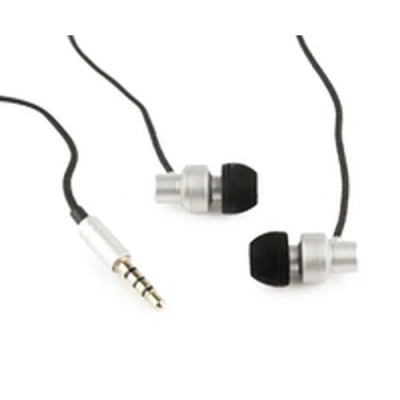 Image de GMB Audio Paris MHS EP CDG S Écouteurs avec micro intra auriculaire filaire jack 3,5mm argent