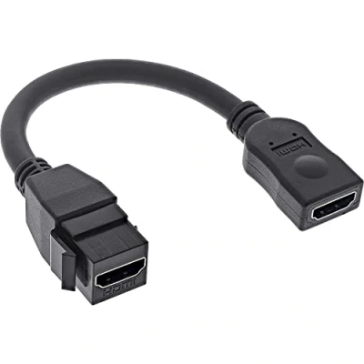 Afbeelding van InLine 76206A HDMI kabel 0,2 m Type A (Standaard) Zwart