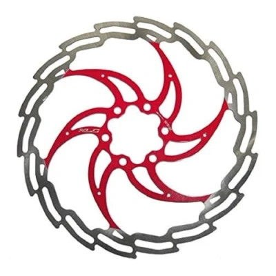 Afbeelding van XLC remschijf 203mm zilver/rood BRX02