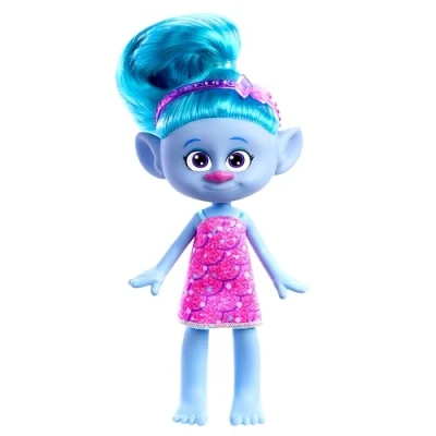 Afbeelding van Mattel Trolls 3, Chenille pop met flitsend haar en accessoires, om te verzamelen, speelgoed voor kinderen, vanaf 3 jaar, HNF15