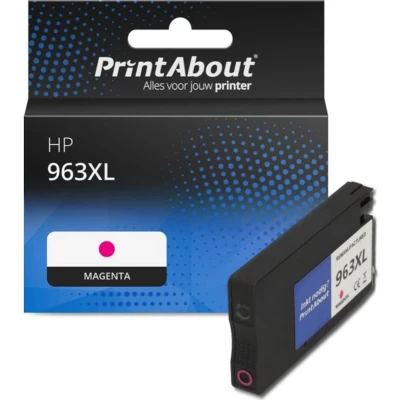 Afbeelding van Huismerk HP 963XL (3JA28AE) Inktcartridge Magenta Hoge capaciteit