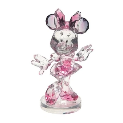 Afbeelding van Enesco Disney Facets Minnie Mouse figuur, 10 cm, roze