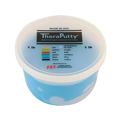 Afbeelding van CanDo TheraPutty Kneedpasta, 450 g, blauw (hoog)