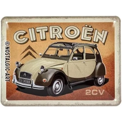 Afbeelding van Wandbord Citroen 2CV