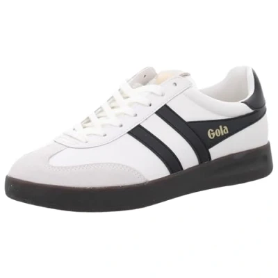 Afbeelding van Gola Sneakers laag, Heren, Maat: 42, White black dark gum Leer