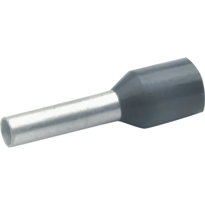 Afbeelding van Klauke 4728 Adereindhulzen 1.5 mm² Deels geïsoleerd Zwart 1000 stuk(s)