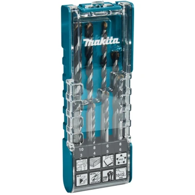 Afbeelding van MGA, Boorbitje, Makita E 15855 TCT boorset, 8 stuks (5,0, 6,0, 8,0, 3,0, 4,0)