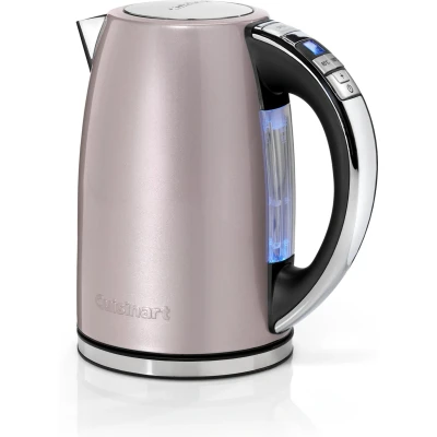 Afbeelding van Cuisinart Waterkoker Style CPK17PIE 2 temperatuurinstellingen Vintage Pink 1.7 Liter